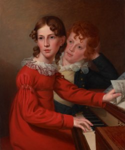 Mary Jane Simes and her Brother Edgar C. Simes