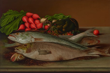 Fish, Lobster and Radishes