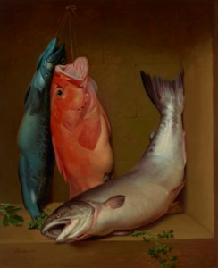 Ling Cod, Red Vermillion and Salmon