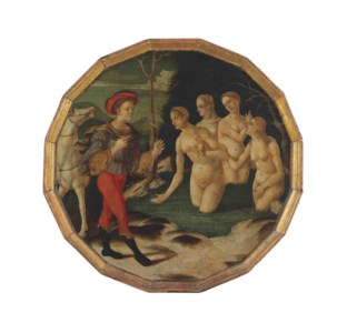 A desco da parto : Diana and Actaeon