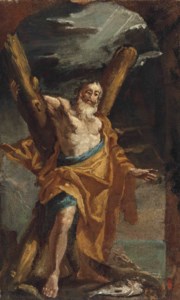 Saint Andrew - a bozzetto
