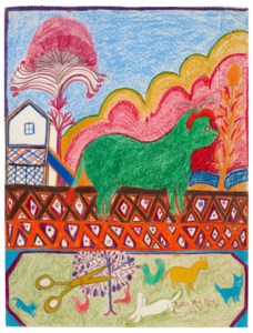 Untitled (Green Animal)