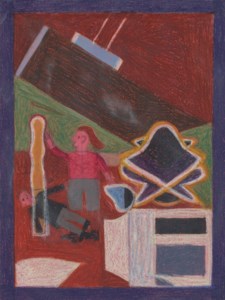 Untitled (Two People in Modern Composition)