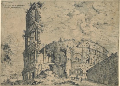 Colossaei Ro A Barbaris Diruti, from: The Roman Ruins