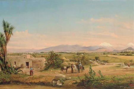 Valley of Mexico from the Hacienda Morales
