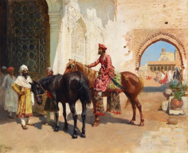 Persian Horse Seller, Bombay