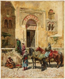 Entering the Mosque