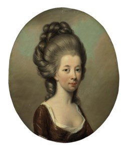 Portrait of Emilia Olivia St. George, the Duchess of Leinster, bust- length