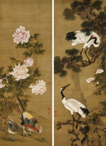 Birds and Flowers