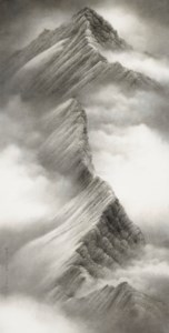 Solitary Heights No. 2 / Pencil Sketch of Solitary Heights No. 2