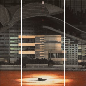 Twilight at Victoria Harbour