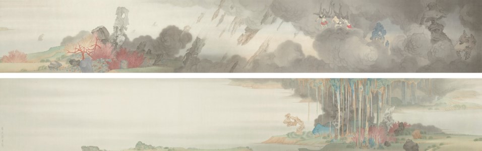 Hao Liang, The Tens of Thousands of Rocks Scroll