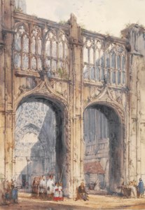 The cathedral procession