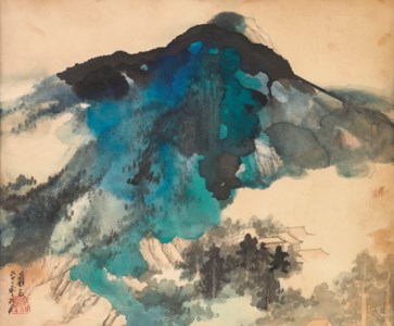 Zhang Da Qian, The Majestic Peak of a Lofty Mountain