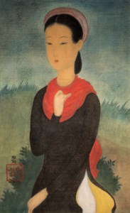 Femme au châle rouge (Lady with a Red Shawl)