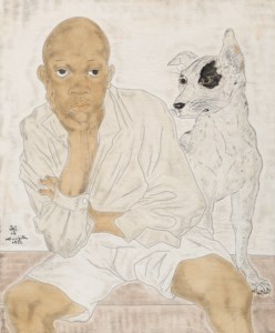 Jeune garçon avec son chien (Young Boy with His Dog)