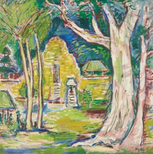 Temple and White Tree