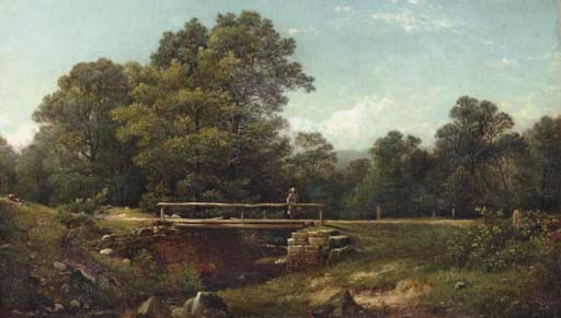 Old Kate's Bridge, Rifton Glen, Ulster County, New York