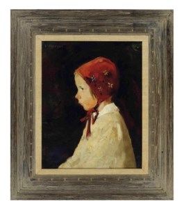 Girl in a red cap