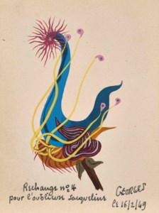 Pour Jacqueline (Ensemble de huit gouaches)