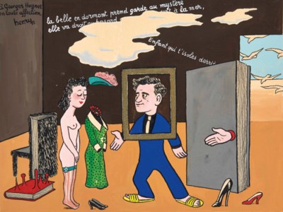 La belle en dormant prend garde au mystère (Germaine et Georges Hugnet)