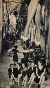 Les jambes croisées