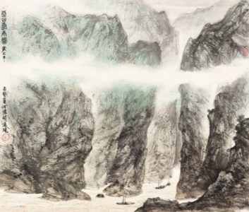 Rain and Cloud over Wu Mountains