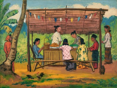 Roadside Stalls, Malaya