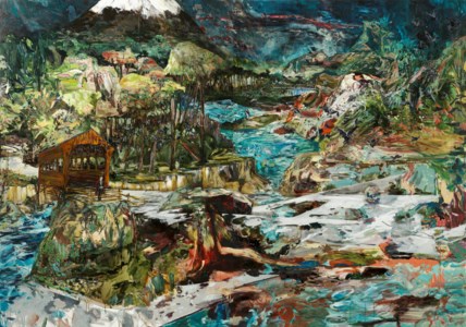 Hernan Bas, The Bats and the Barn Bridge