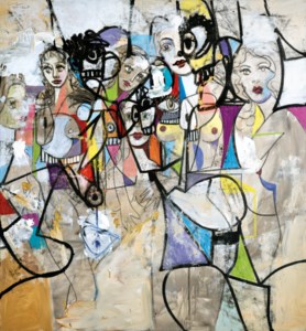 George Condo, Escaping from the dark