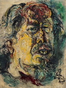 Affandi, Self-Portrait
