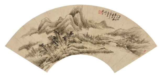 Landscape after Wang Yuanqi