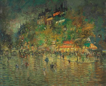 Les Grands Boulevards, Paris la nuit