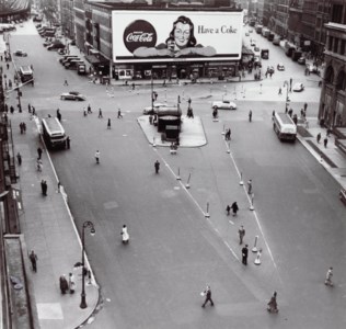 Astor Place, 1948