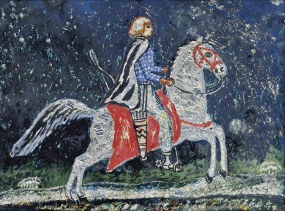 Iris Tree on a Horse