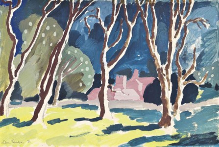Moonlit landscape