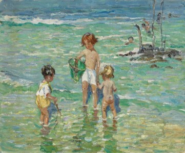 Children on a beach