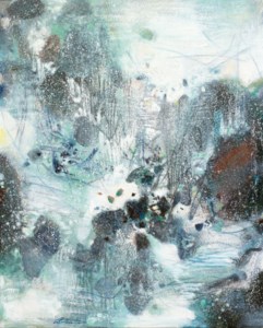 Chu Teh-Chun, Synthèse hivernale (Wintry synthesis)