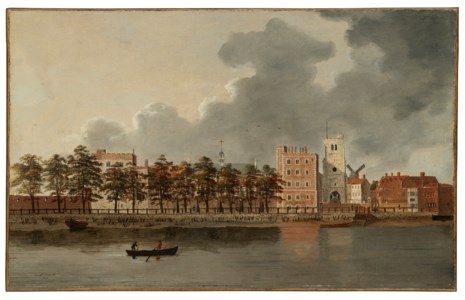 Lambeth Palace from the river
