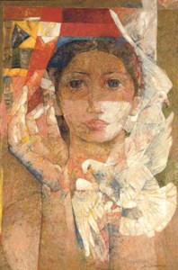 Untitled (Woman with Doves)