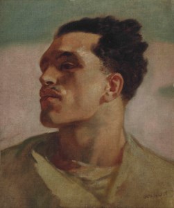 Head of a man