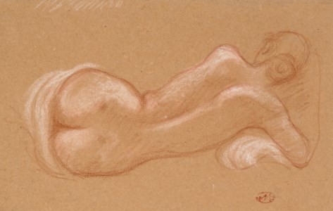 Femme nue allongée