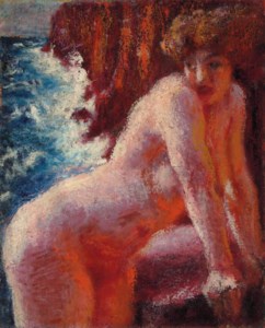 Baigneuse à la mer