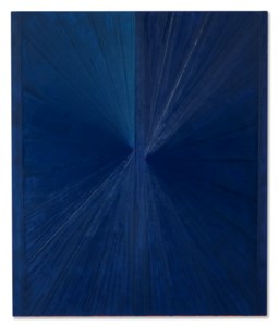 Mark Grotjahn, Untitled (Mag Blue to Mag Blue Donker Butterfly)