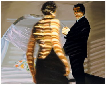 Eric Fischl, Bedroom Scene #6 (Surviving the Fall Meant Using You for Handholds)