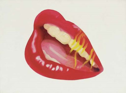 Tom Wesselman, Study for Marilyn's Mouth