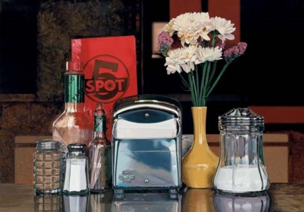 Ralph Goings, Five Spot Still Life