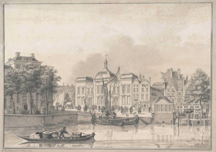 View of the Old Stock Exchange, Rotterdam