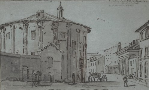 The Temple of Vesta, Rome