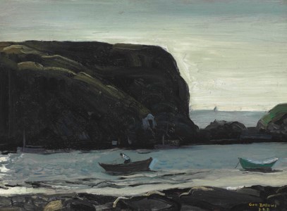 Harbor of Monhegan, Fish Boats